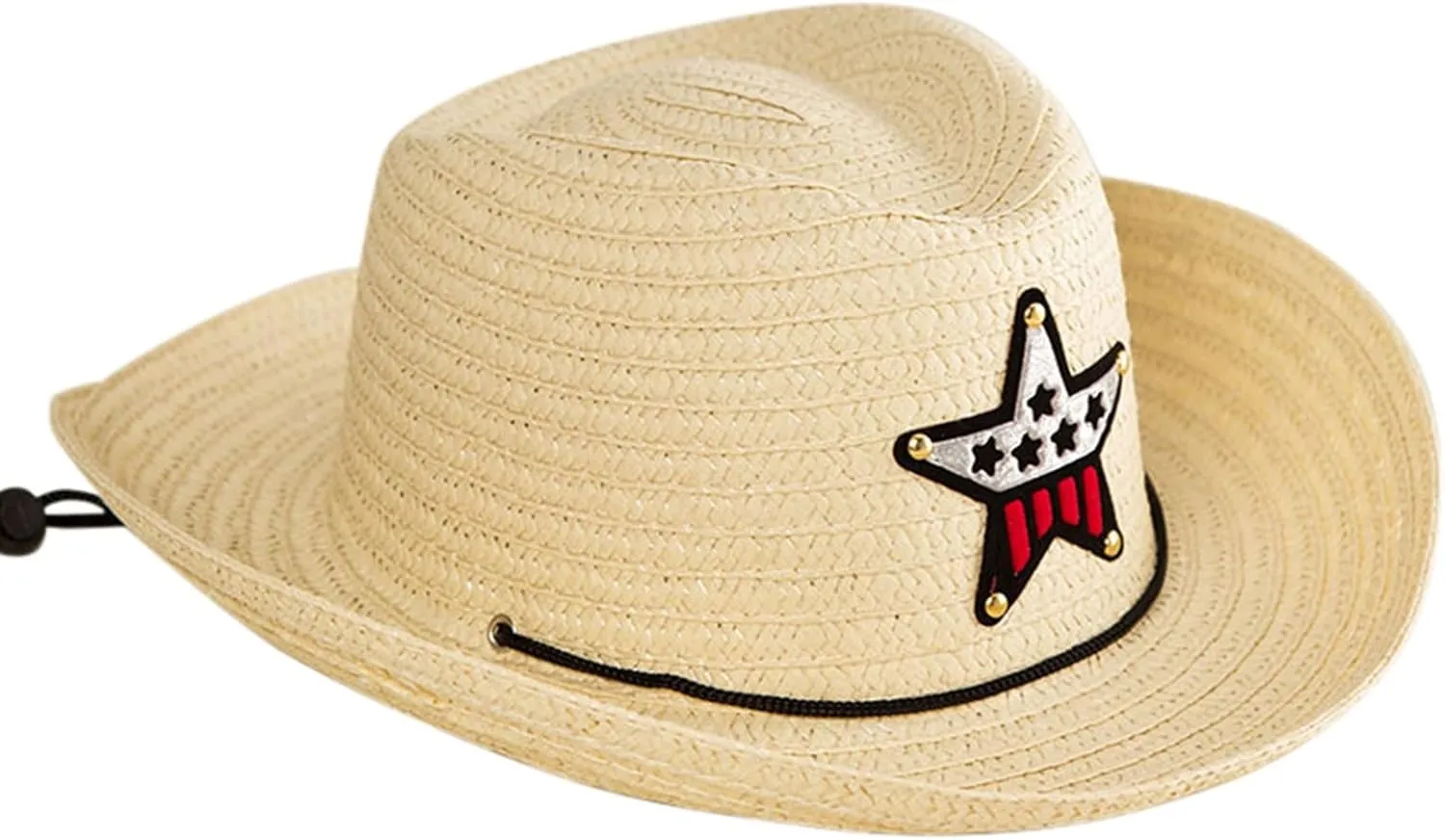Baby Strawhat Sun Hat Summer Toddler Visor Cowboy Hat UPF 50  Sun Protective Kids Beach Hats for Girls Boys