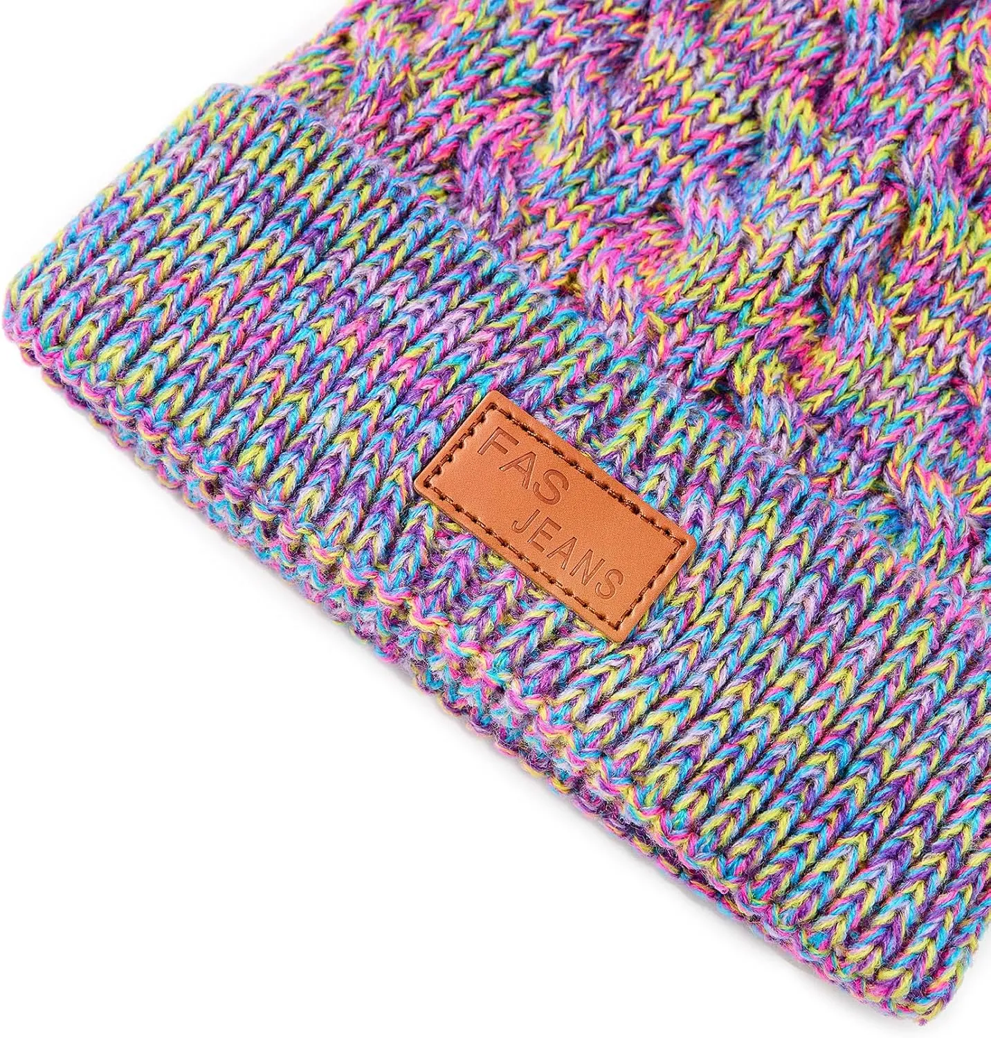 Century Star Baby Girl Hats Winter Cute Baby Beanie for Girls Boys Knit Baby Hats Warm Infant Toddler Beanie Pom Pom Cap