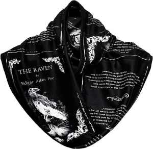 Edgar Allan Poe The Raven Infinity Scarf