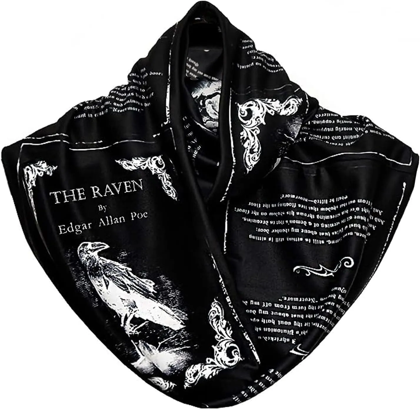 Edgar Allan Poe The Raven Infinity Scarf