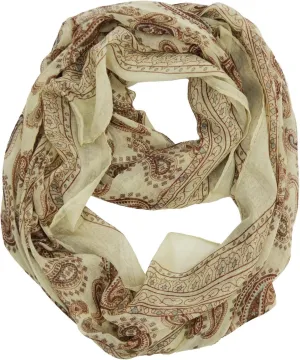 Faith Paisley Infinity Scarf