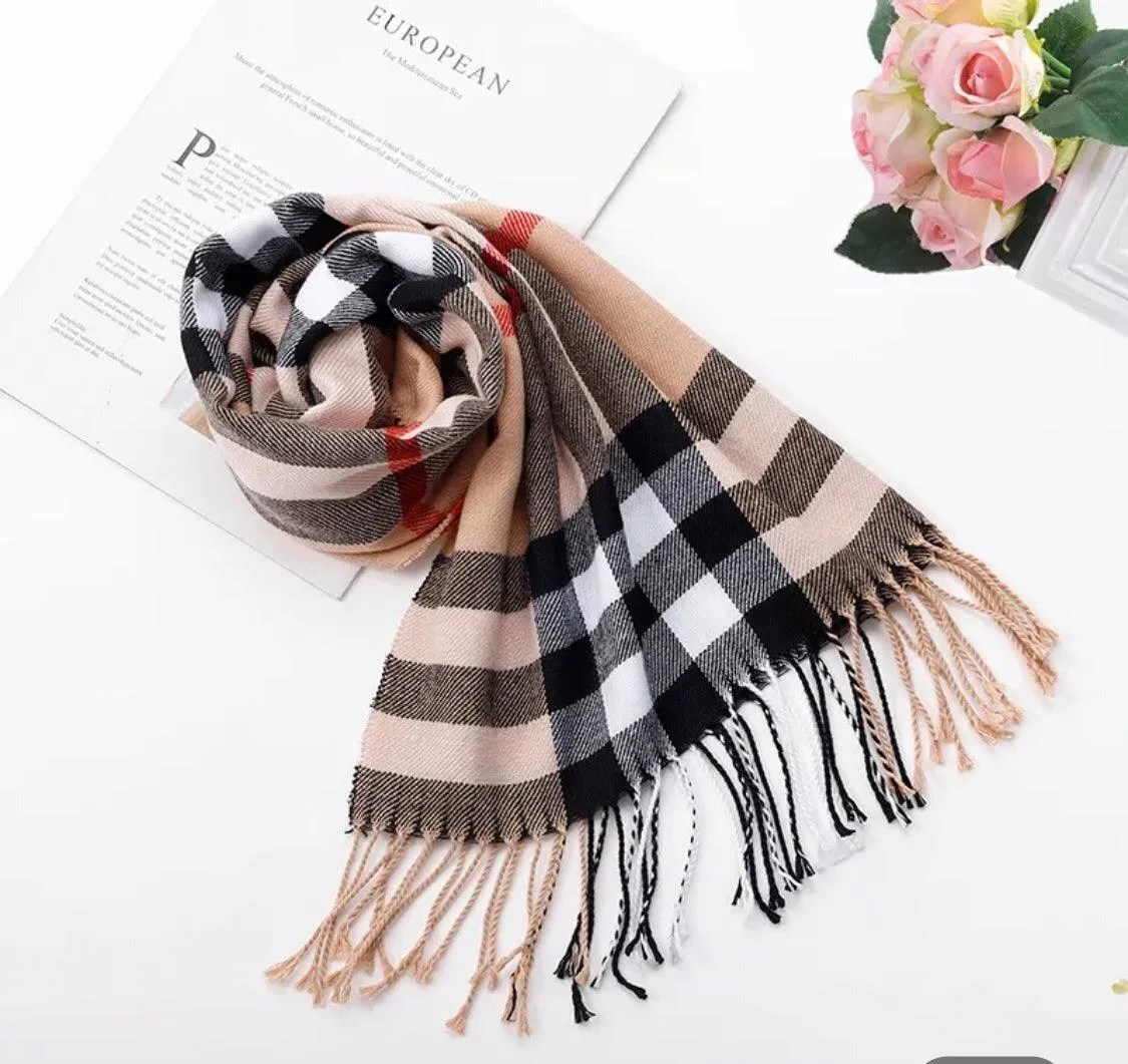 Super Soft Long Cashmere Wool Scarfs
