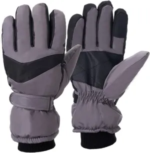 Winter Gloves Women,Full Fingers Touch Screen Thermal Fleece Lining Fleece Gloves for Driving Kids Skiing Hiking